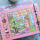 Libro para Colorear tipo Bobbie Goods, tamaño A5