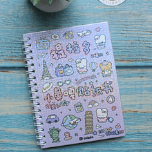 Librito de stickers kawaii mas 1000 sticker 