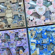 Set 100 stickers diseños Vintage