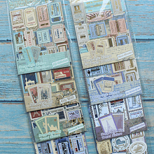 Set de stickers diseño Estampillas