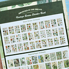 Libro de stickers y papel decorativo