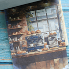 Libro de stickers y papel decorativo