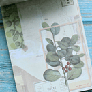 Libro de stickers y papel decorativo