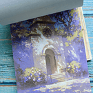 Libro de stickers y papel decorativo