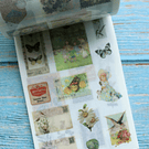 Libro de stickers y papel decorativo