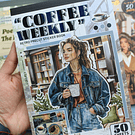 Libro de stickers y papel decorativo