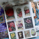 Libro de stickers y papel decorativo