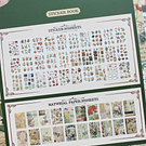 Libro de stickers y papel decorativo