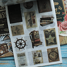 Libro de stickers y papel decorativo