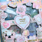 Set 100 stickers diseños Vintage