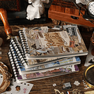 libreta stickers 50 hojas Retro Vintage