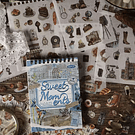 libreta stickers 50 hojas Retro Vintage