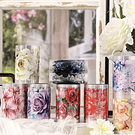 Caja 4 cintas de sticker florales