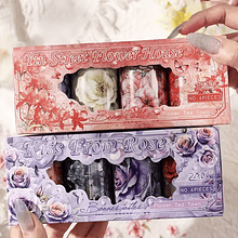 Caja 4 cintas de sticker florales