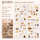 sticker tipo retro colores (4 unidades)