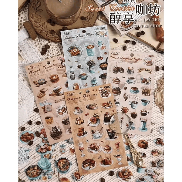 Set de Stickers Coffee