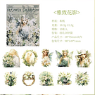 Set de Stickers Dama con Sombrero