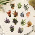 Set 20 Pegatinas Plantas