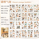 Mini Libreta stickers 20 Hojas Vintage