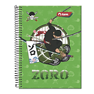 Cuaderno Tres Materias One Piece 150 Hojas 7mm