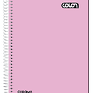 Cuaderno 3 materias Colores Pasteles,120 hojas matematicas 7mm.-