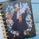 Cuaderno Tamaño carta discos Harry Potter 100 hojas recargable