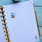 Cuaderno Tamaño carta discos Harry Potter 100 hojas recargable