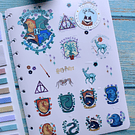 Set de recarga Cuaderno de Disco tamaño carta Harry Potter