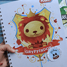 Cuaderno universitario HP 100 hojas cuadriculado 7mm