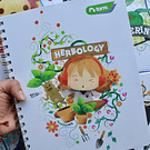 Cuaderno universitario HP 100 hojas cuadriculado 7mm