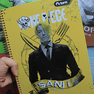 Cuaderno tres materias One Piece Netflix