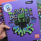 Cuaderno universitario Minecraft 100 hojas cuadriculado 7 mm