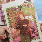 Cuaderno tres materias Harry Potter diseño Trucos