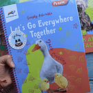 Cuaderno tres materias diseño Animal Planet 150 hojas