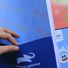 Cuaderno tres materias diseño Animal Planet 150 hojas