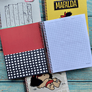 Cuaderno Medio Oficio Mafalda 150 Hojas