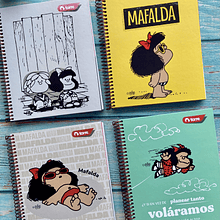Cuaderno Medio Oficio Mafalda 150 Hojas