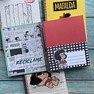 Cuaderno Medio Oficio Mafalda 150 Hojas
