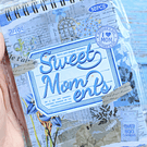 libreta stickers 50 hojas Retro Vintage