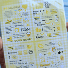 sticker tipo retro colores (4 unidades)