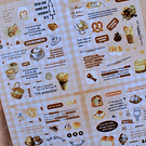 sticker tipo retro colores (4 unidades)