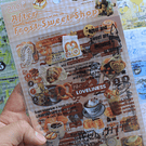 sticker tipo retro colores (4 unidades)