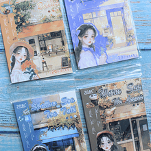 Mini Libreta stickers 20 Hojas Vintage