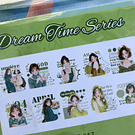 Set 10 stickers estilo Japones