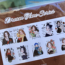 Set 10 stickers estilo Japones