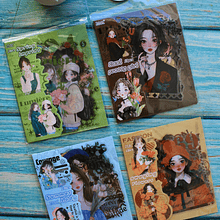 Set 10 stickers estilo Japones