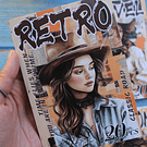 Libro Stickers chica Vintage 20 Hojas