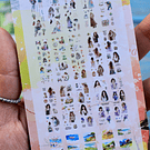 Libro de stickers Chicas y Paisajes