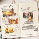 Libro de stickers Chicas y Paisajes