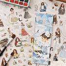 Libro de stickers Chicas y Paisajes